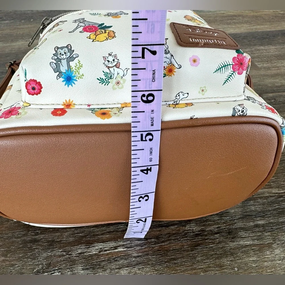 Loungefly Disney Cats Dogs Backpack Aristocats - Picture 8 of 11